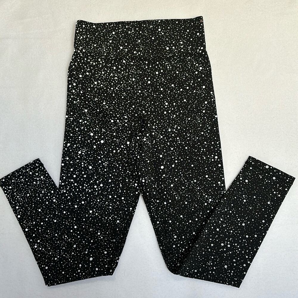 NOLI Yoga Ultra Reflective High Rise Legging BlackLine Activewear Pants Size XS
